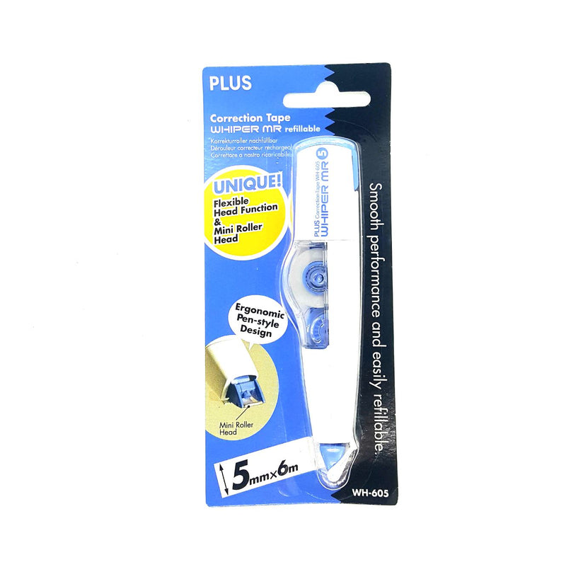 Plus Whiper Mr Refillable Correction Tape