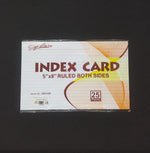 Signature Index Card 25's