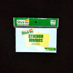 Stick-ee Pad 3x5" 100 sheets PASTEL