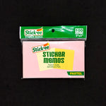 Stick-ee Pad 3x5" 100 sheets PASTEL