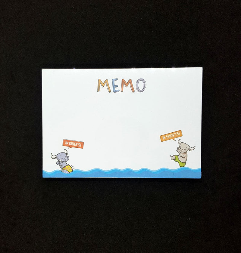 Quote and Quote Memo pad