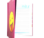 Stradmore Padded Notebook 15x20.25cm 160Lvs