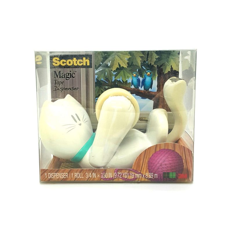 3M Scotch Magic Tape Dispenser 3/4"small core ( Kitty )