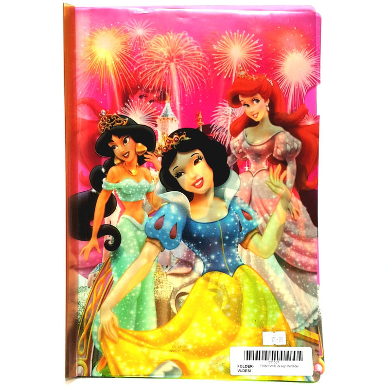 Princess Folder with design/ with slider
