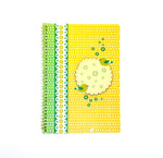 Spiral Composition Notebook 80lvs With Design (No Brand)