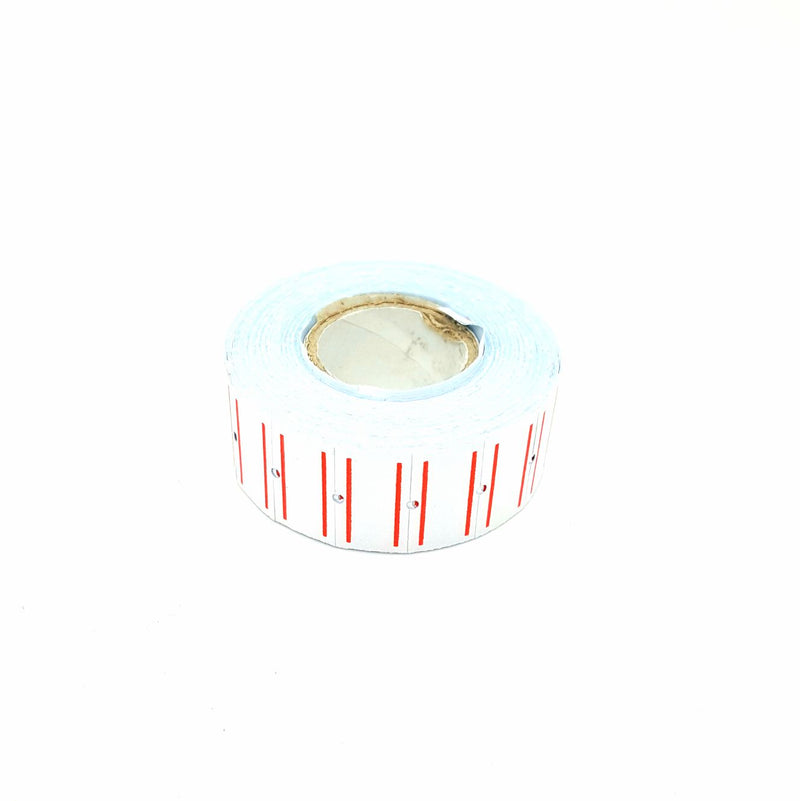 Price Tag Red Stripe
