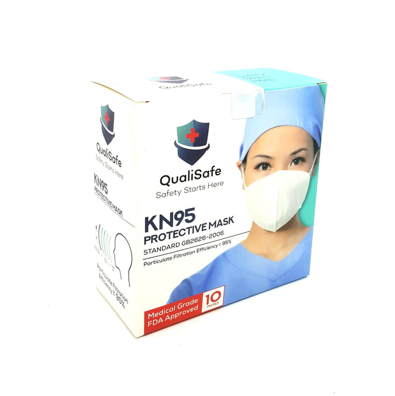 QualiSafe KN95 Protective Mask 10Pieces