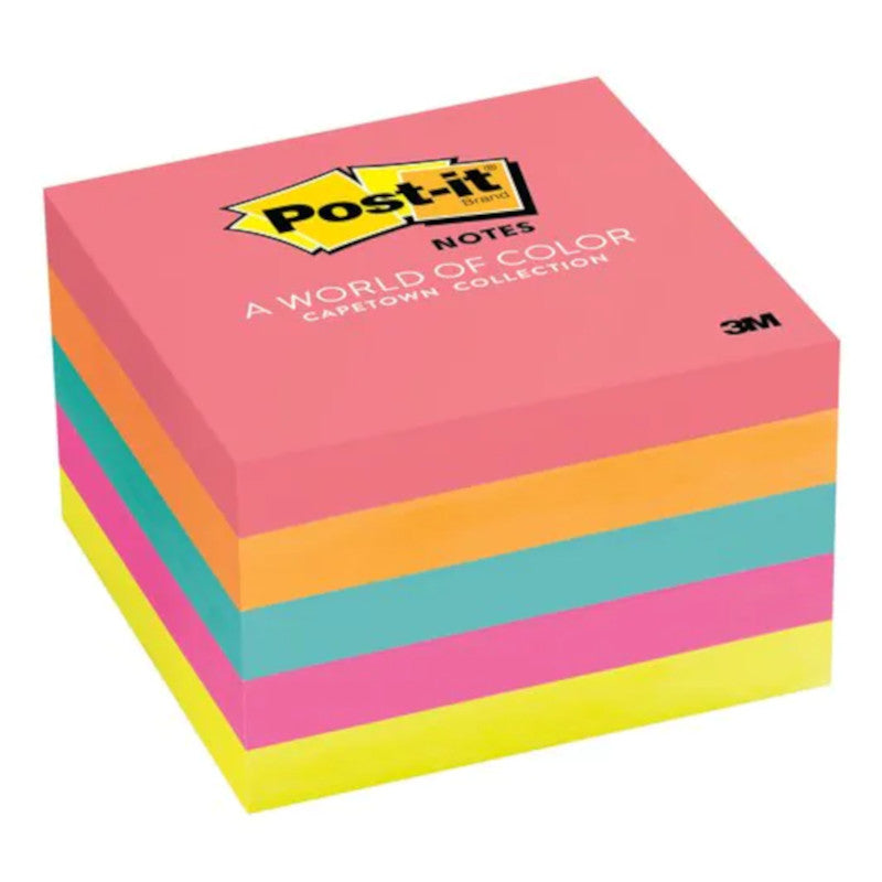 3M Post-it Cubes 3x3" 5s colors