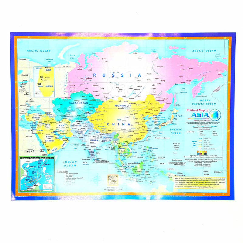Asia Map (Small)