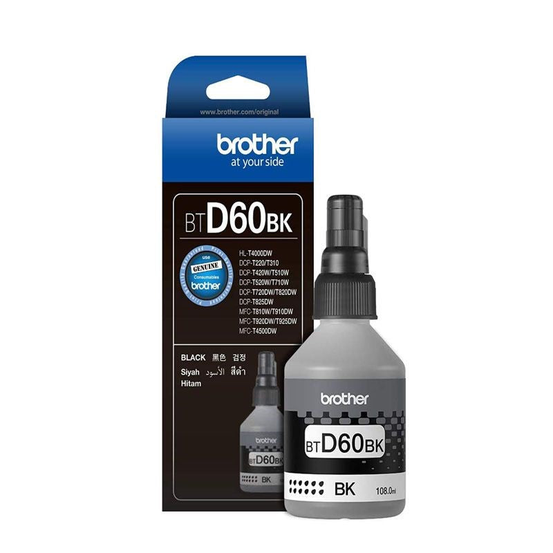 Brother BTD60BK Black Ink Bottle