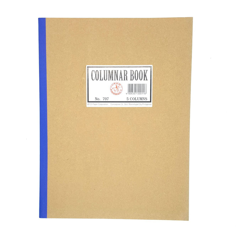 Columnar Book 5 Columns