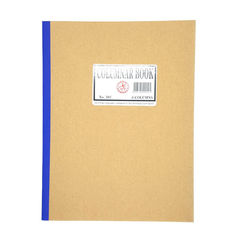 Columnar Notebook 6 Columns