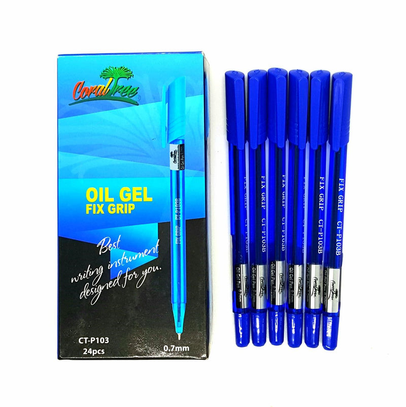 Coral Tree Oil GelPen Fix Grip Series 0.7mm CT-P103 (Per Piece)