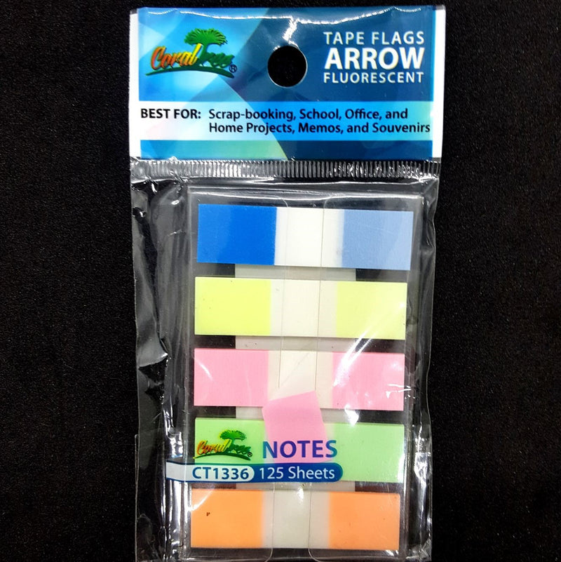Coral Tree Self Adhesive Notepad 125 Sheets