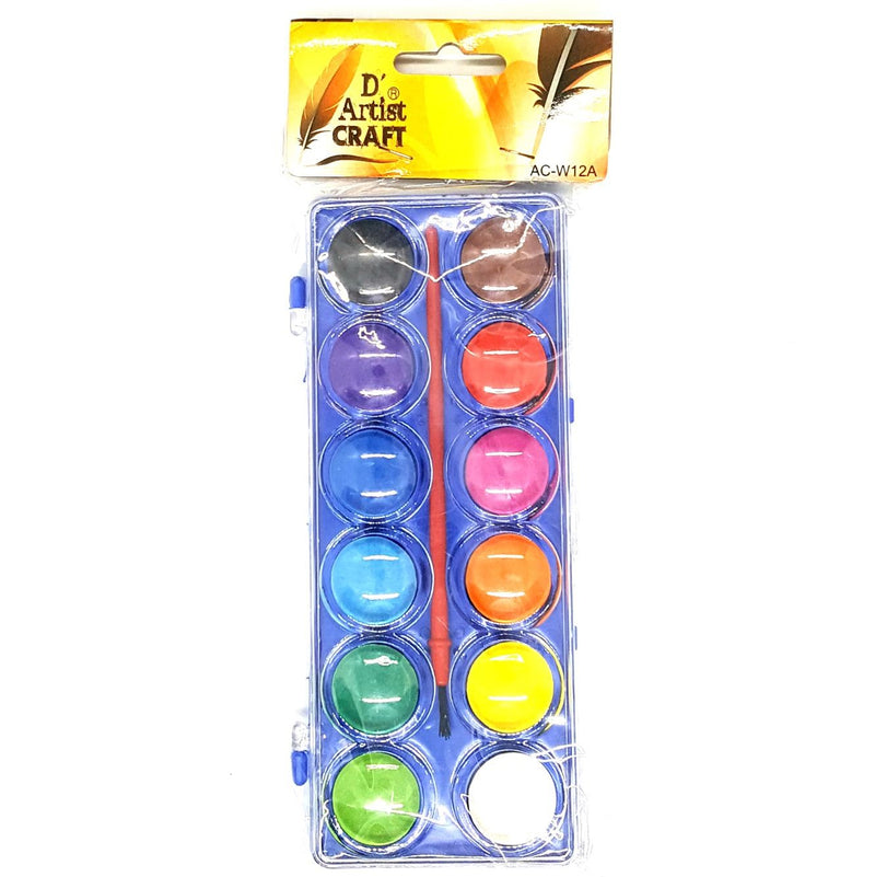 D 'Artist Craft Water Color 12 colors