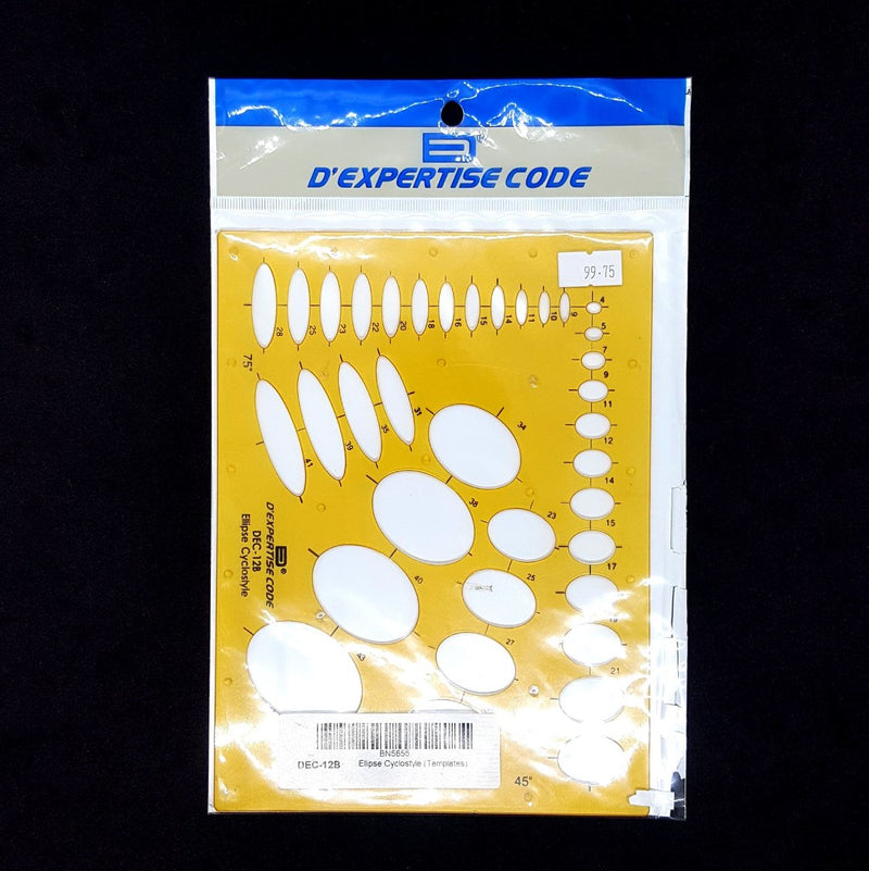 D' Expertise Code Ellipse Cyclostyle ( templates )
