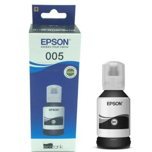 Epson 005 High Yield Black Original Ink Bottle (C13T03Q100) 120ml
