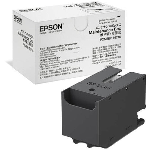Epson C13T671600 (T6716) Ink Waste Box, 50K Pages, 20ml