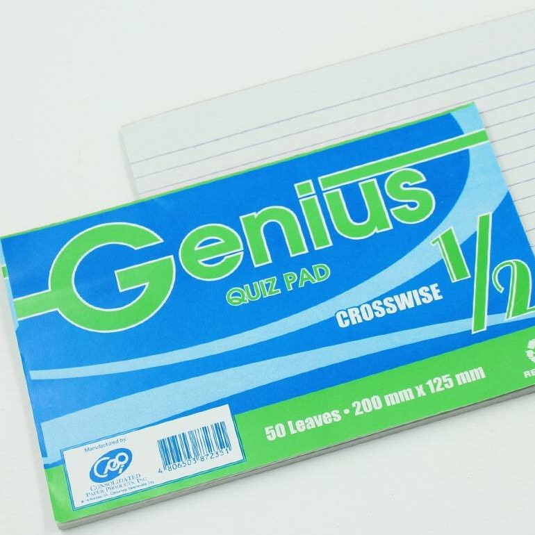 Genius 1/2 Cross Wise