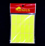 Genius Sticker Paper Matte Rectangle 21699-1