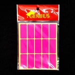 Genius Sticker Paper Matte Rectangle 21699-1