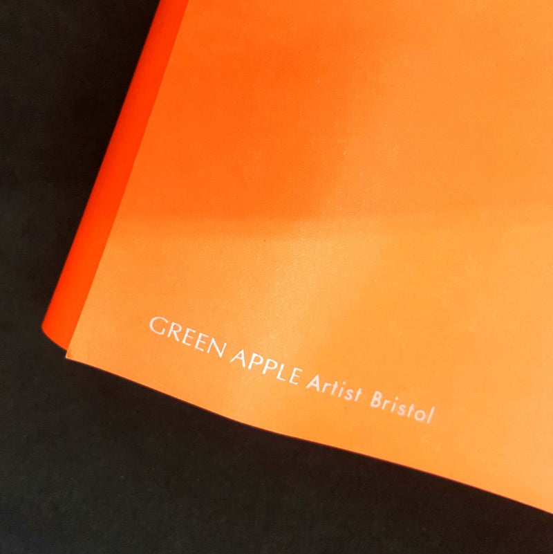 Green Apple Artist Bristol Board 157gsm221/2x30 Orange ( Cartolina)