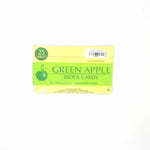 Green Apple Index Card Asstd. 25's
