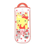 Hello Kitty Cutlery Set Red