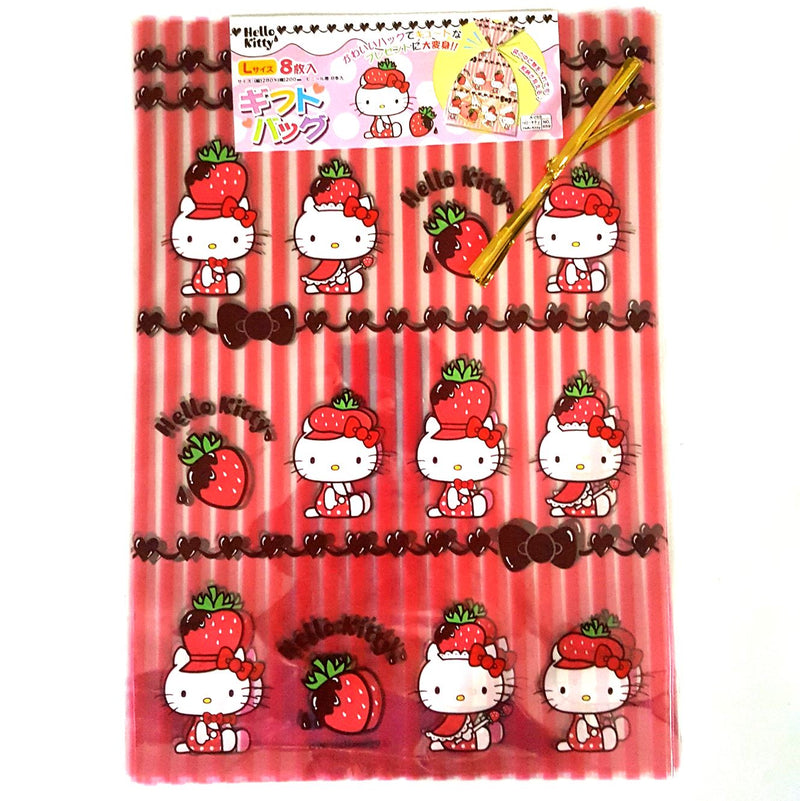 Hello Kitty Gift Pack L Red Strawberry