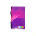 Hots Mini Spiral Notebook 80Lvs