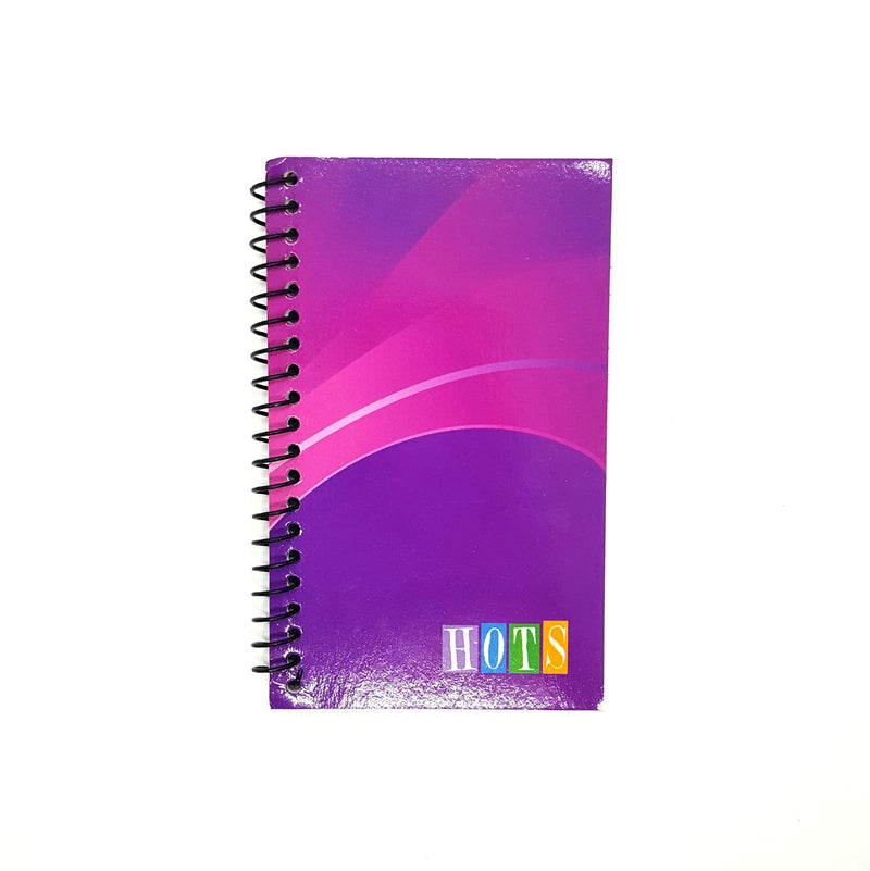 Hots Mini Spiral Notebook 80Lvs