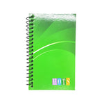 Hots Mini Spiral Notebook 80Lvs