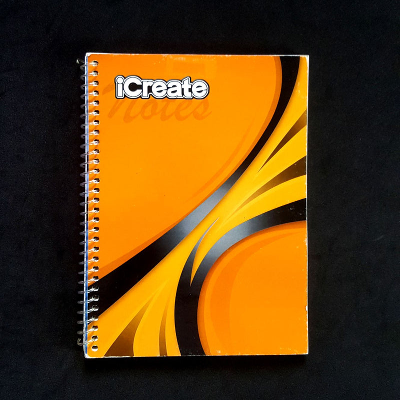 Icreate Spiral Notebook 197x145mm 80 sheets