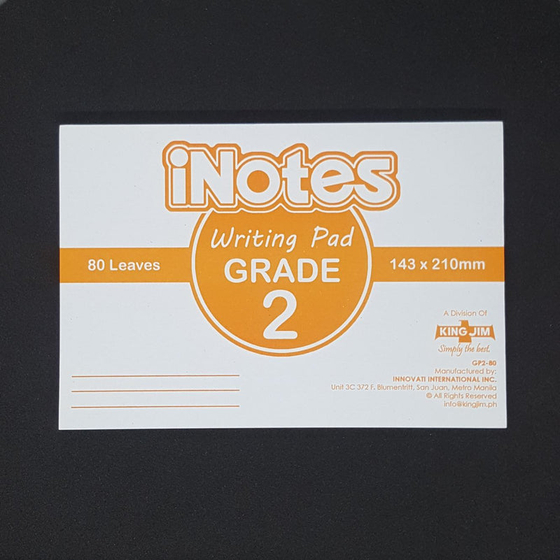 Inotes Grade 2 Pad 80 Leaves
