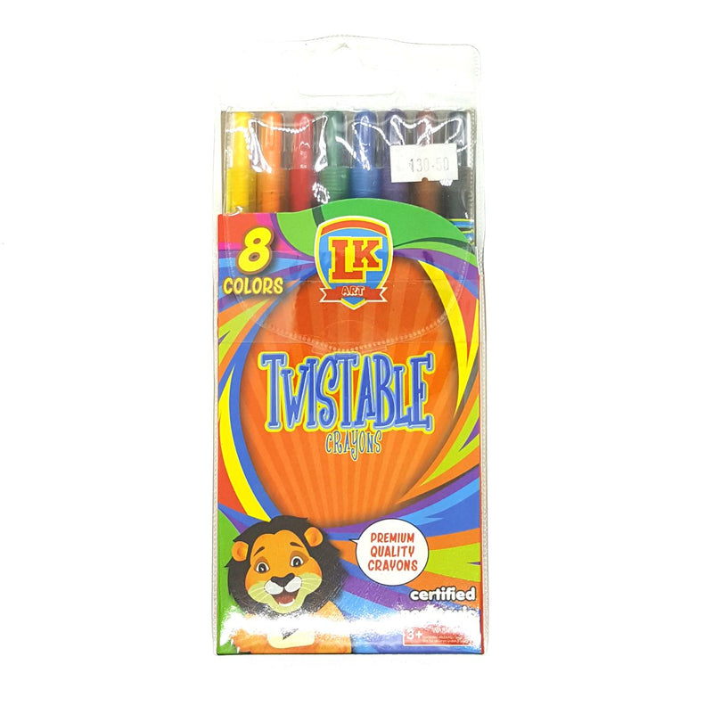 Leone Kids Twistable Crayons 8 colors