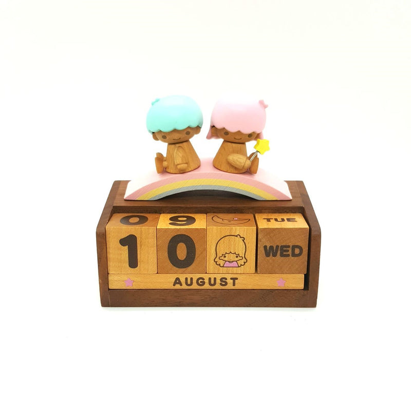 Little Twin Star  Wooden Calendar