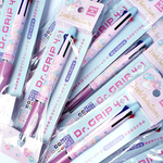 Little Twin Stars Dr Grip 4 Color Ballpoint Pen & Mechanical Pencil 0.5mm : Flower