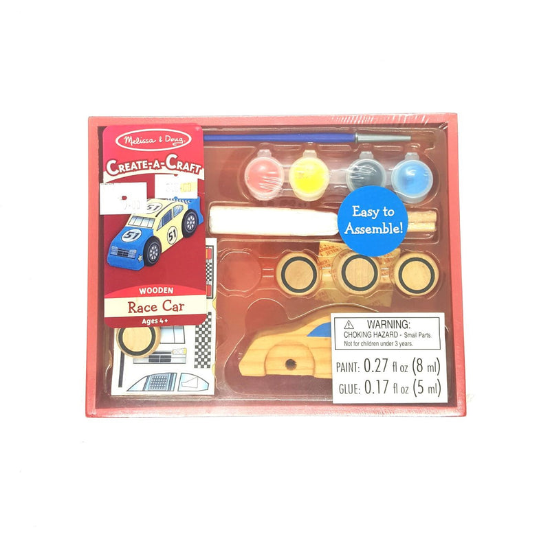 Melissa & Doug Create A Craft Wooden Car #4575