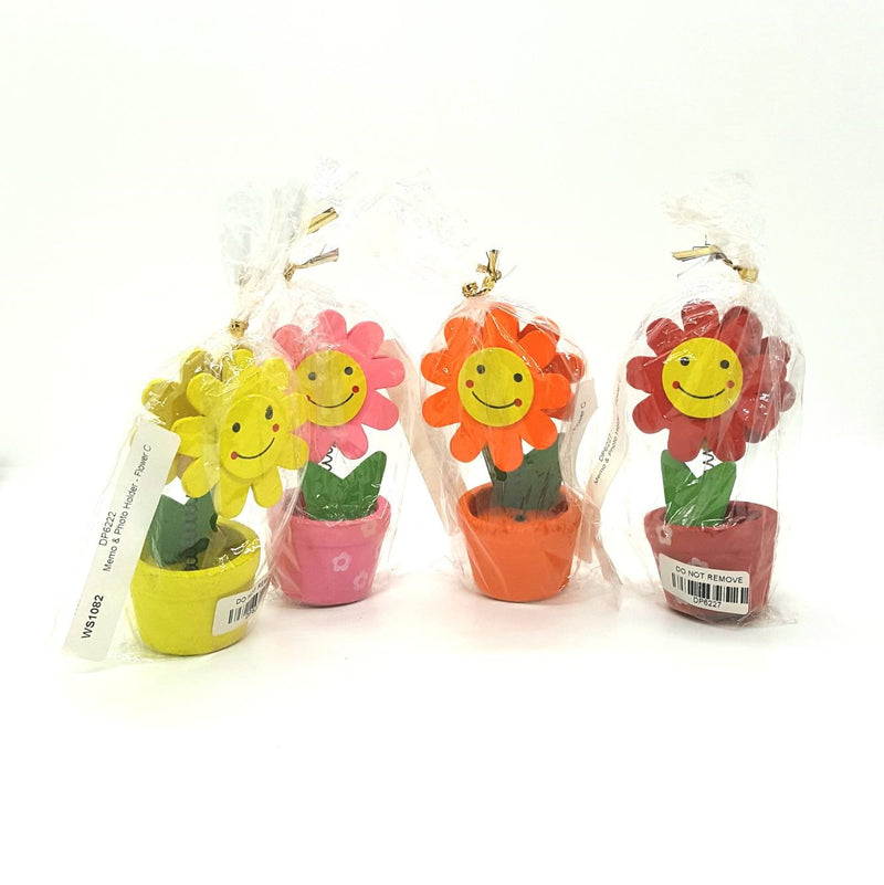 Memo & Photo Holder - Flower C WS1082 (Per Piece)