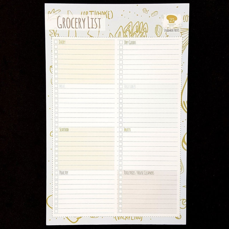 Pad Grocery List