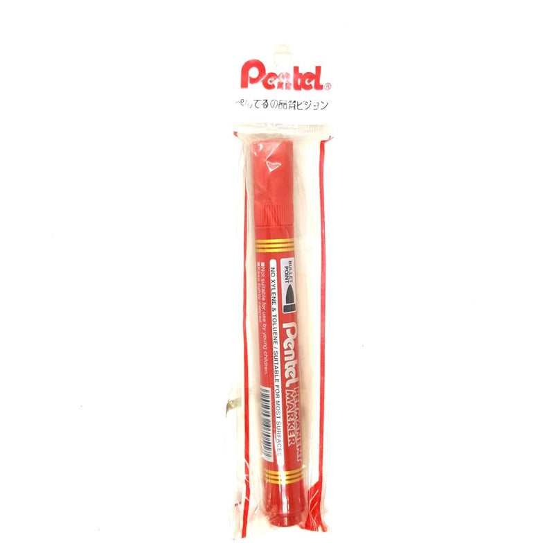Pentel Permanent Marker Bullet Point Color Red