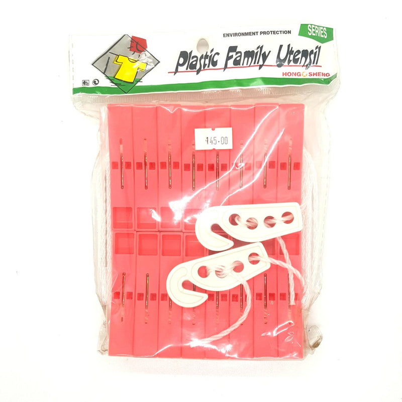 Plastic Family Utensils Clothes Clip ( Hong Sheng )