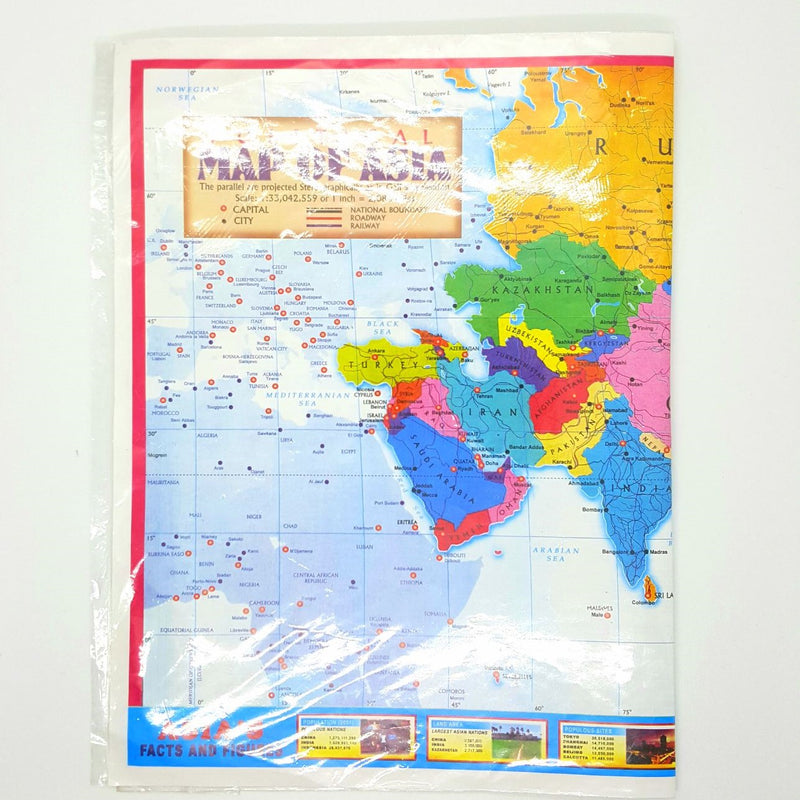 Political Map of Asia