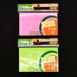 Stickee Pad 3x5" Neon 100's