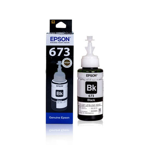 Epson 673 T673100 Black Ink Bottle
