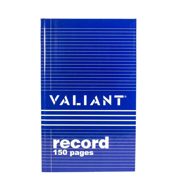 Valiant Record Book (Blue)