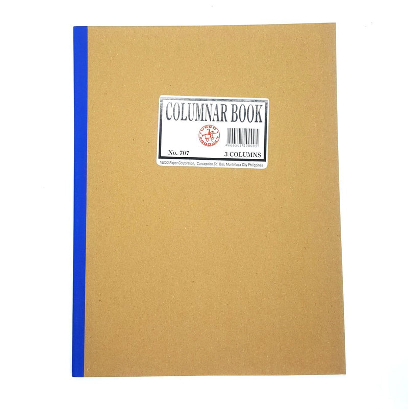 Veco Columnar Notebook 3 Columns