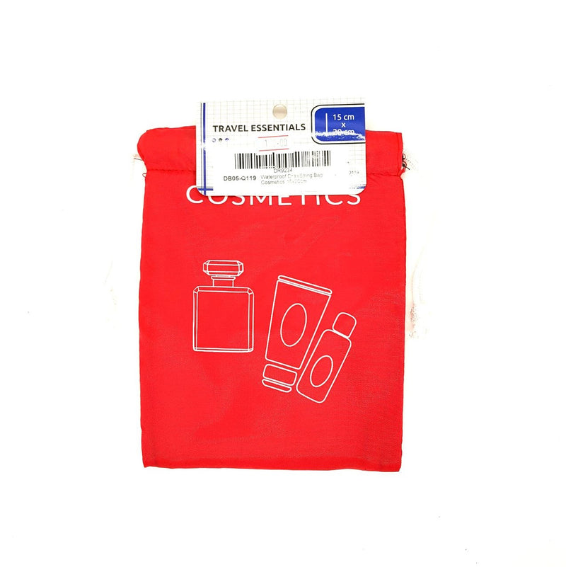 Waterproof Drawstring Bag Cosmetics 15x20cm