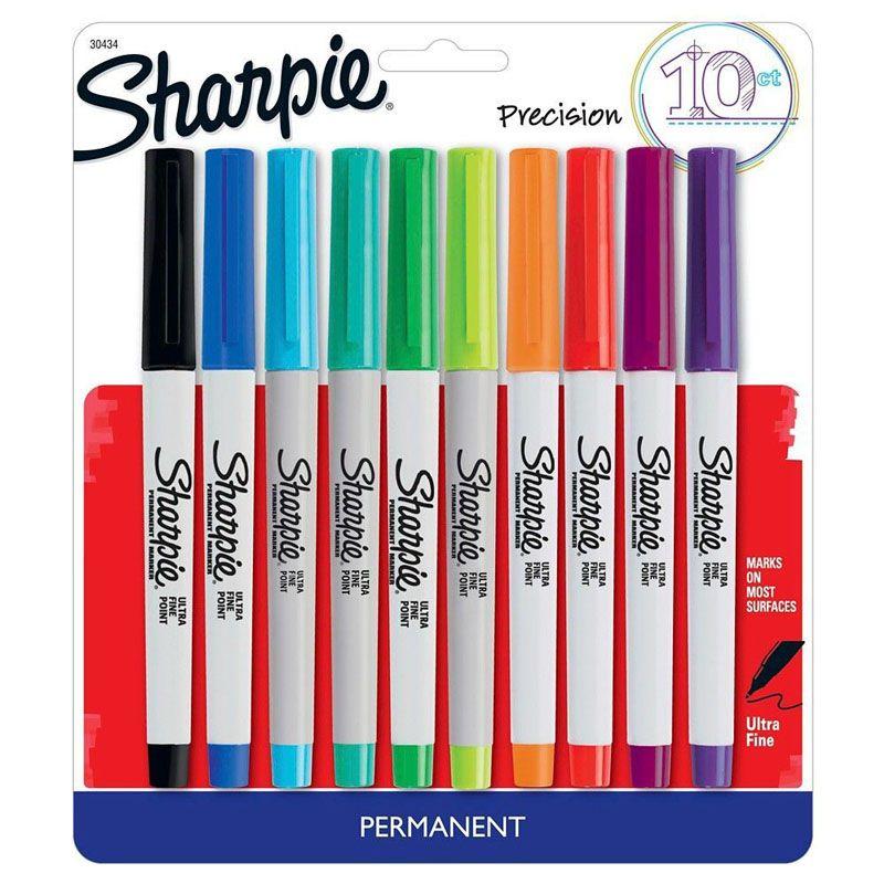 Sharpie Ultra Fine 10CT (Permanent Marker)