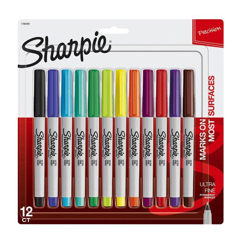 Sharpie Ultra Fine 12CT ( Permanent Marker)